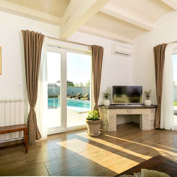 Living room, Villa Medaki, Villa Medaki, Istria (Croatia) Pula